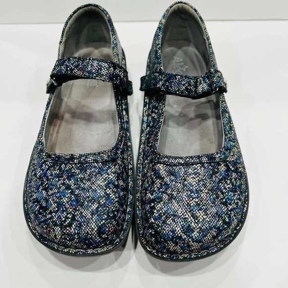 Alegria Belle Net Neutrality Multicolor PatternWomen's Mary Jane 42 US 11/11.5 - Picture 2 of 9